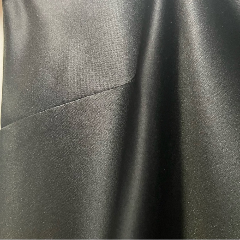 Polo by Ralph Lauren Black Cocktail Dress Sz 4- Ostrich Feather - Picture 8 of 9